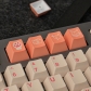 Orange Boi GMK 104+32 Full PBT Dye Sublimation Keycaps for Cherry MX Mechanical Gaming Keyboard 64 87 96 104